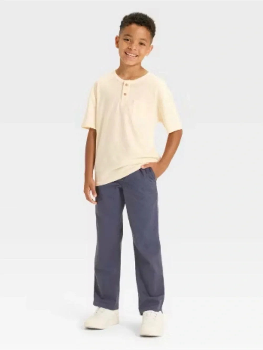 Casual Straight Leg Pants